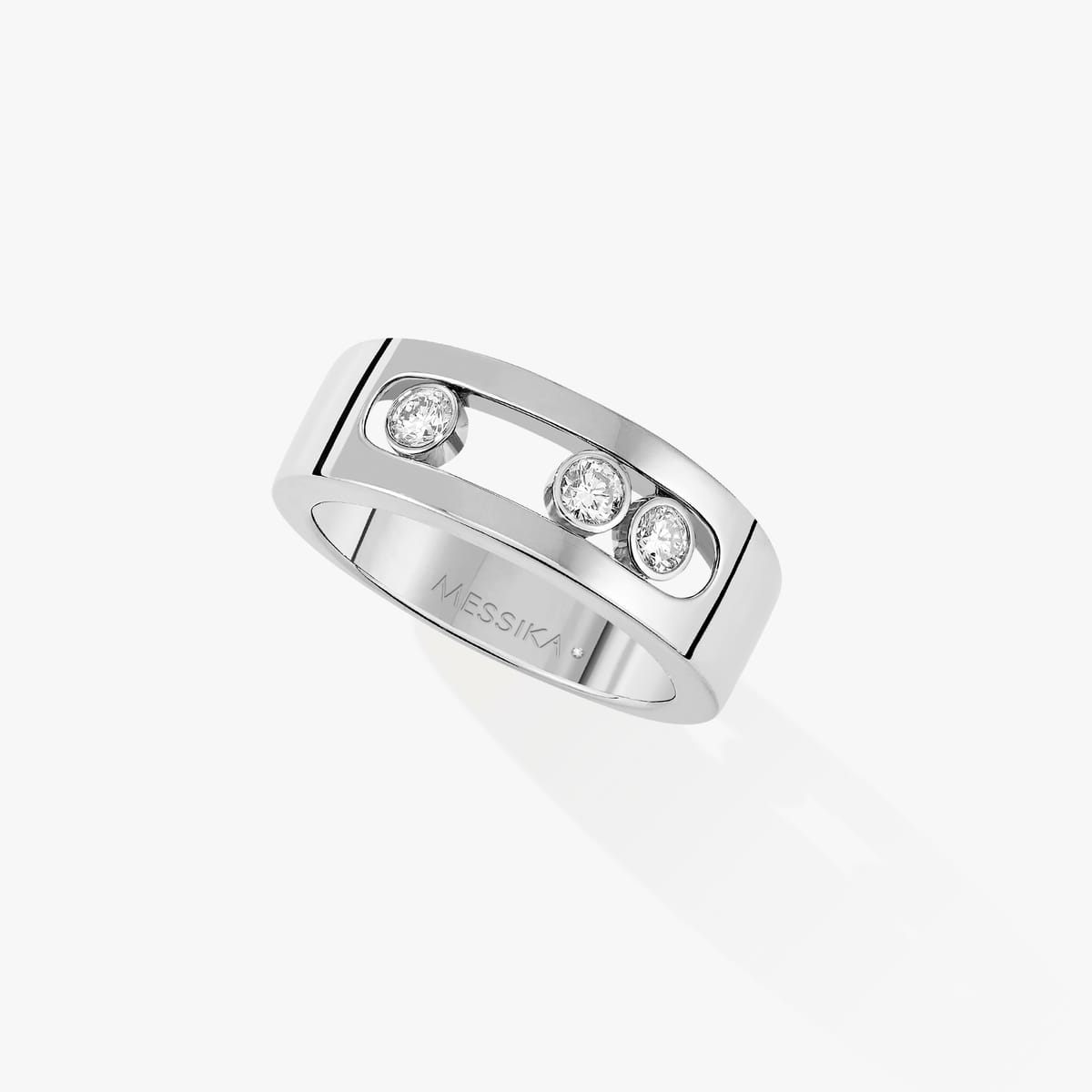 Move Joaillerie 小号款 White Gold Diamond For Her Ring 04704-WG