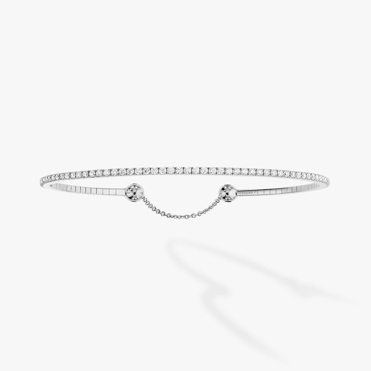 Skinny 0.80克拉 White Gold Diamond For Her Bracelet 06097-WG