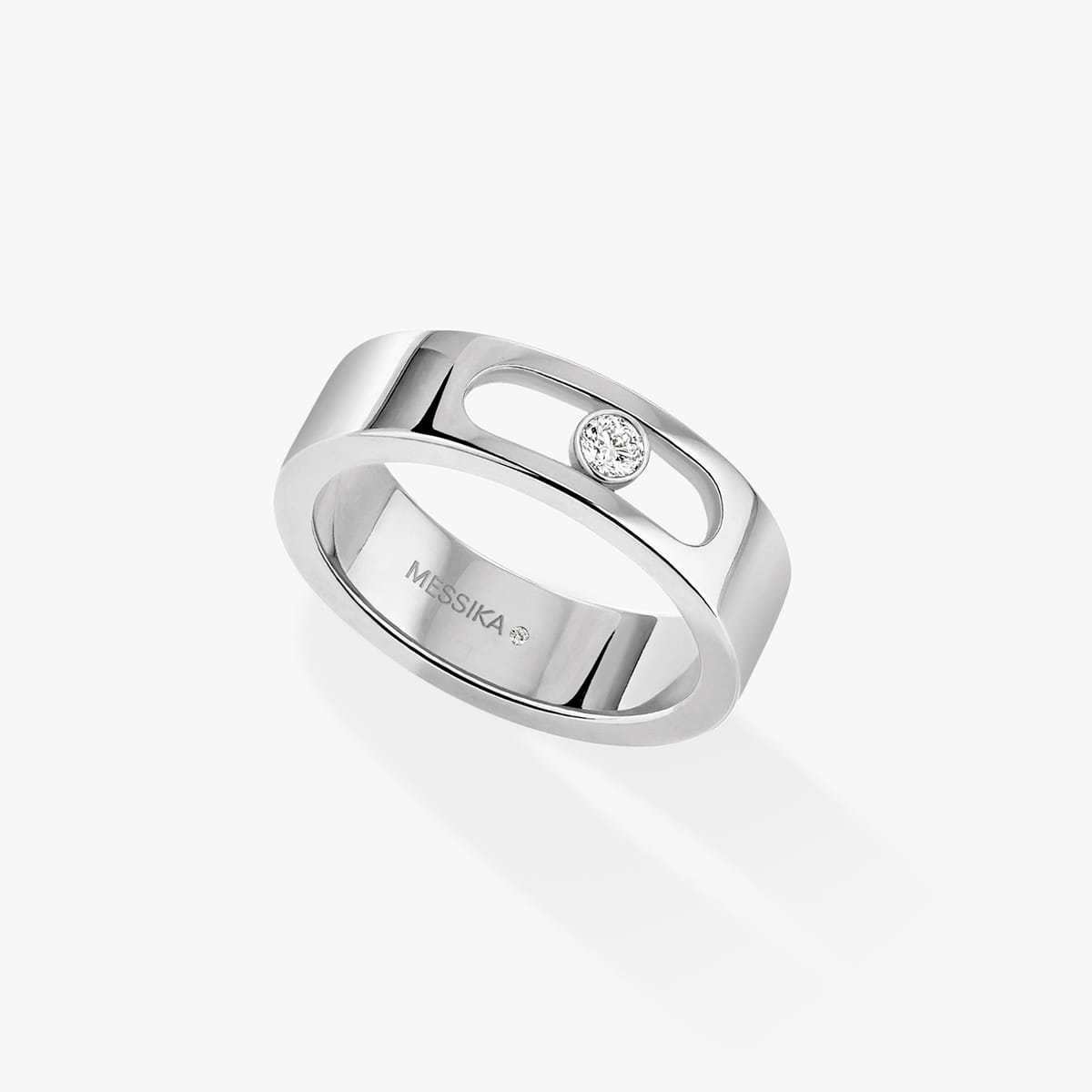 Move Joaillerie结婚戒指 White Gold Diamond Mixed Ring 11701-WG