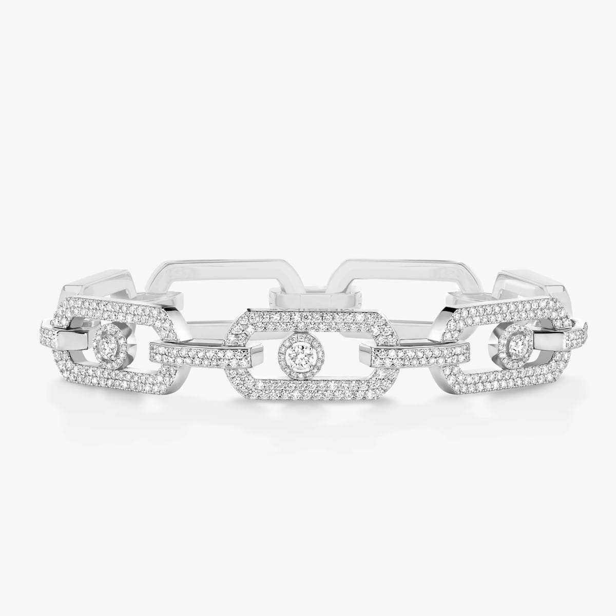 So Move密镶钻石超大号款 White Gold Diamond For Her Bracelet 12942-WG