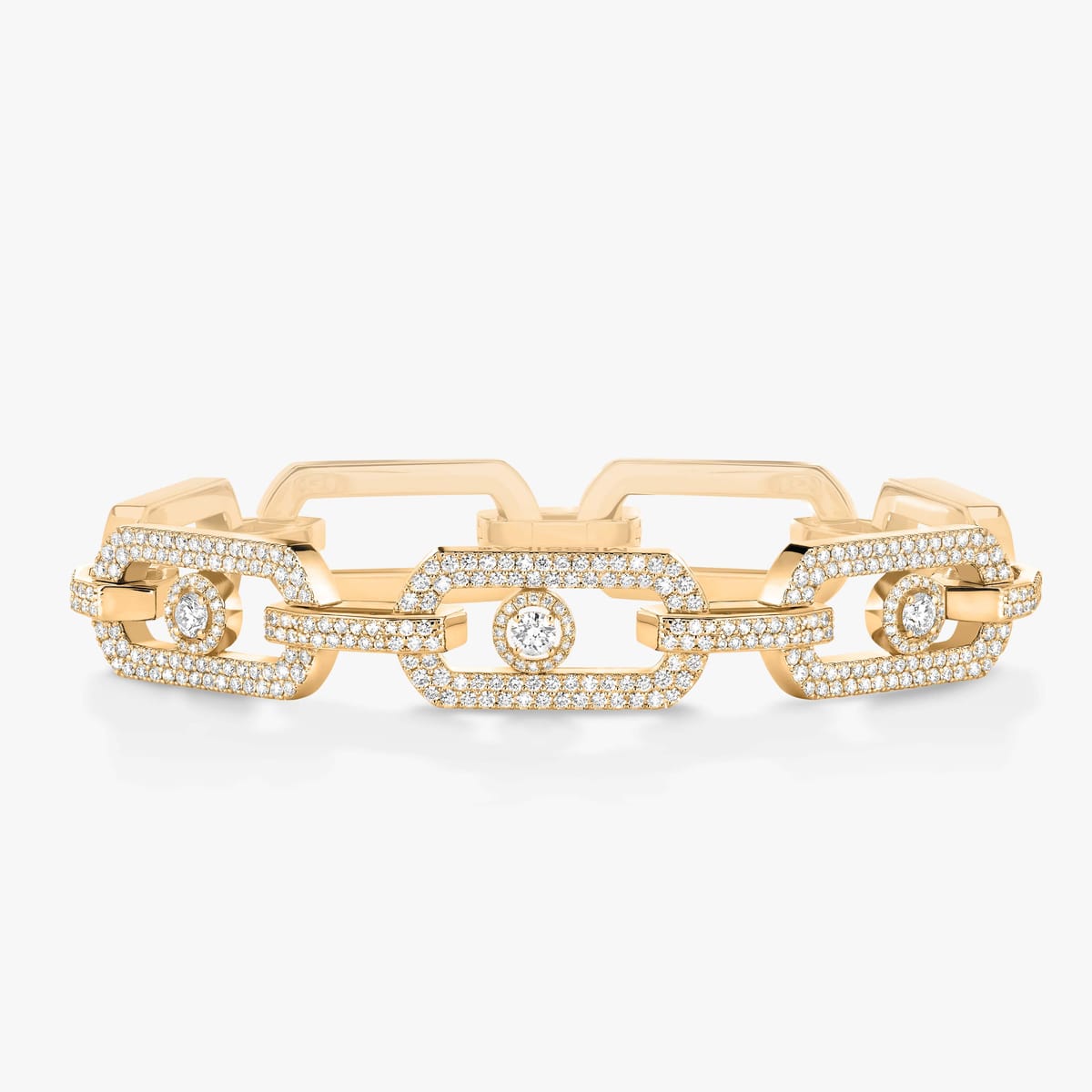 So Move密镶钻石超大号款 Yellow Gold Diamond For Her Bracelet 12942-YG
