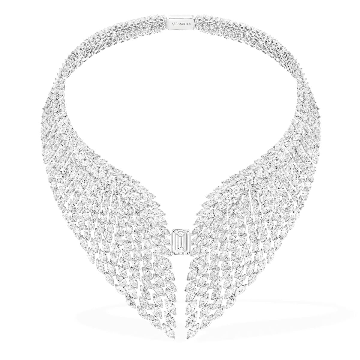 The Bright Falcon系列 White Gold For Her Necklace 07047-WG