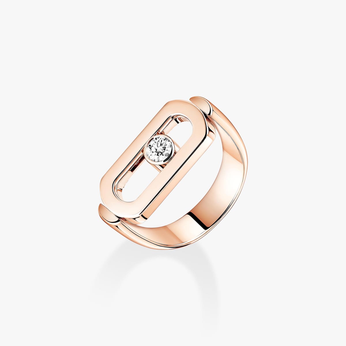 Imperial Move Pink Gold Diamond For Her Ring 12719-PG