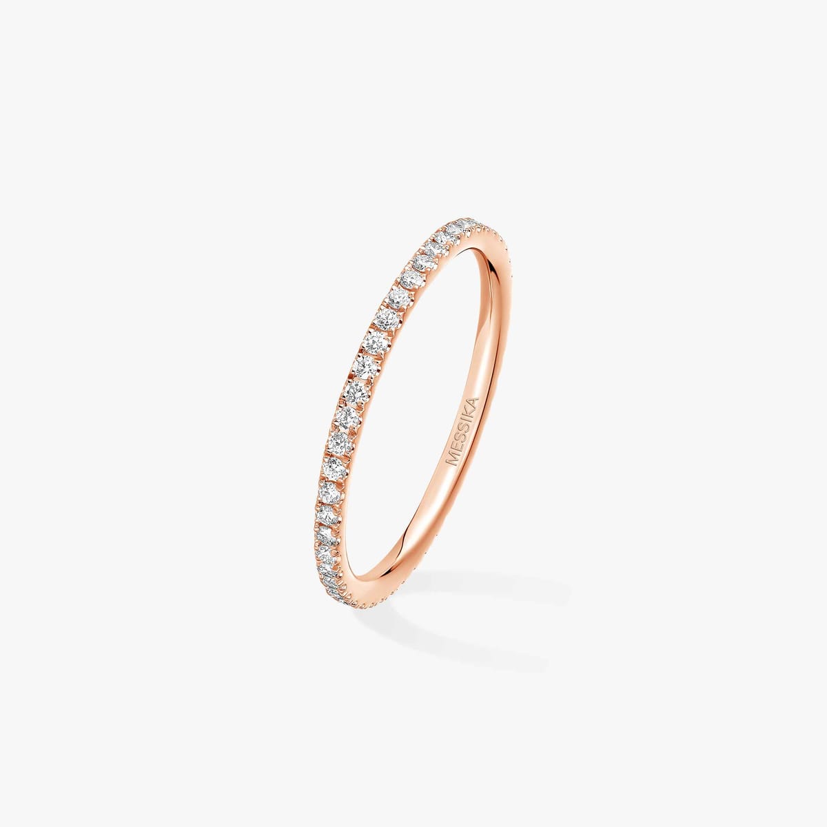 Gatsby结婚戒指 超小号款 Pink Gold Diamond For Her Ring 05064-PG