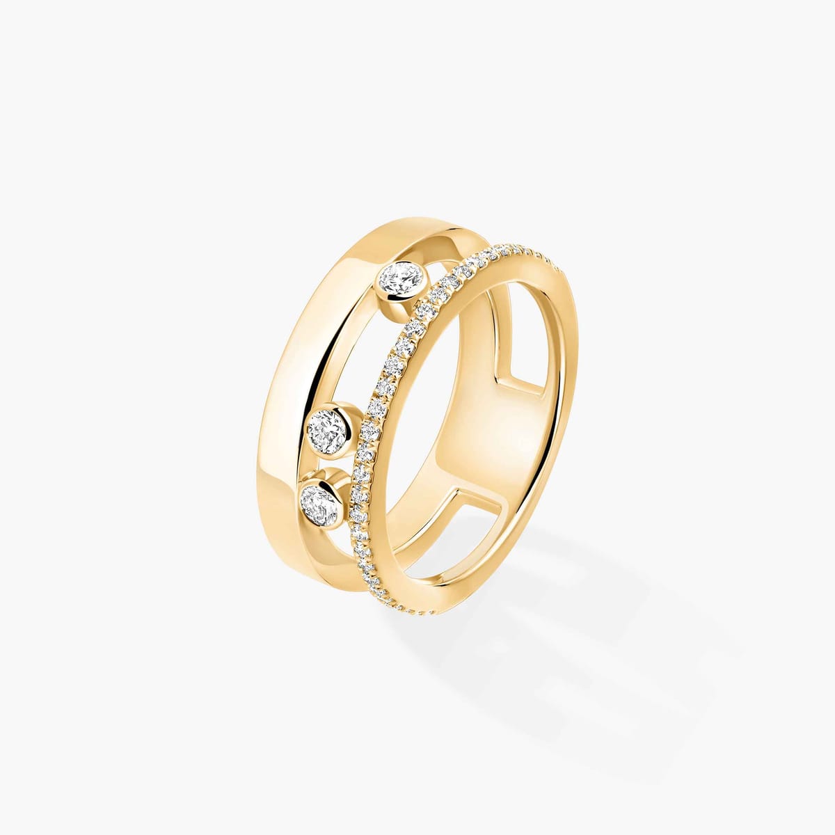Move Romane  Yellow Gold Diamond For Her Ring 06516-YG