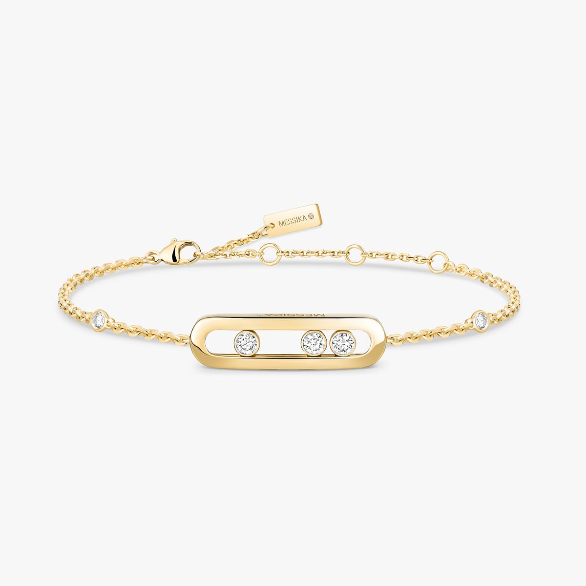 Bracelet Baby Move 黄金 钻石 她的珍礼 手链 04324-YG