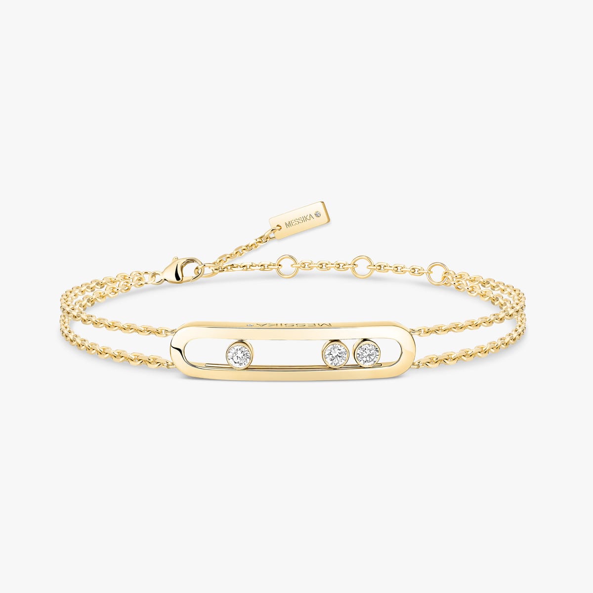 Bracelet Move Classique 黄金 钻石 她的珍礼 手链 03996-YG