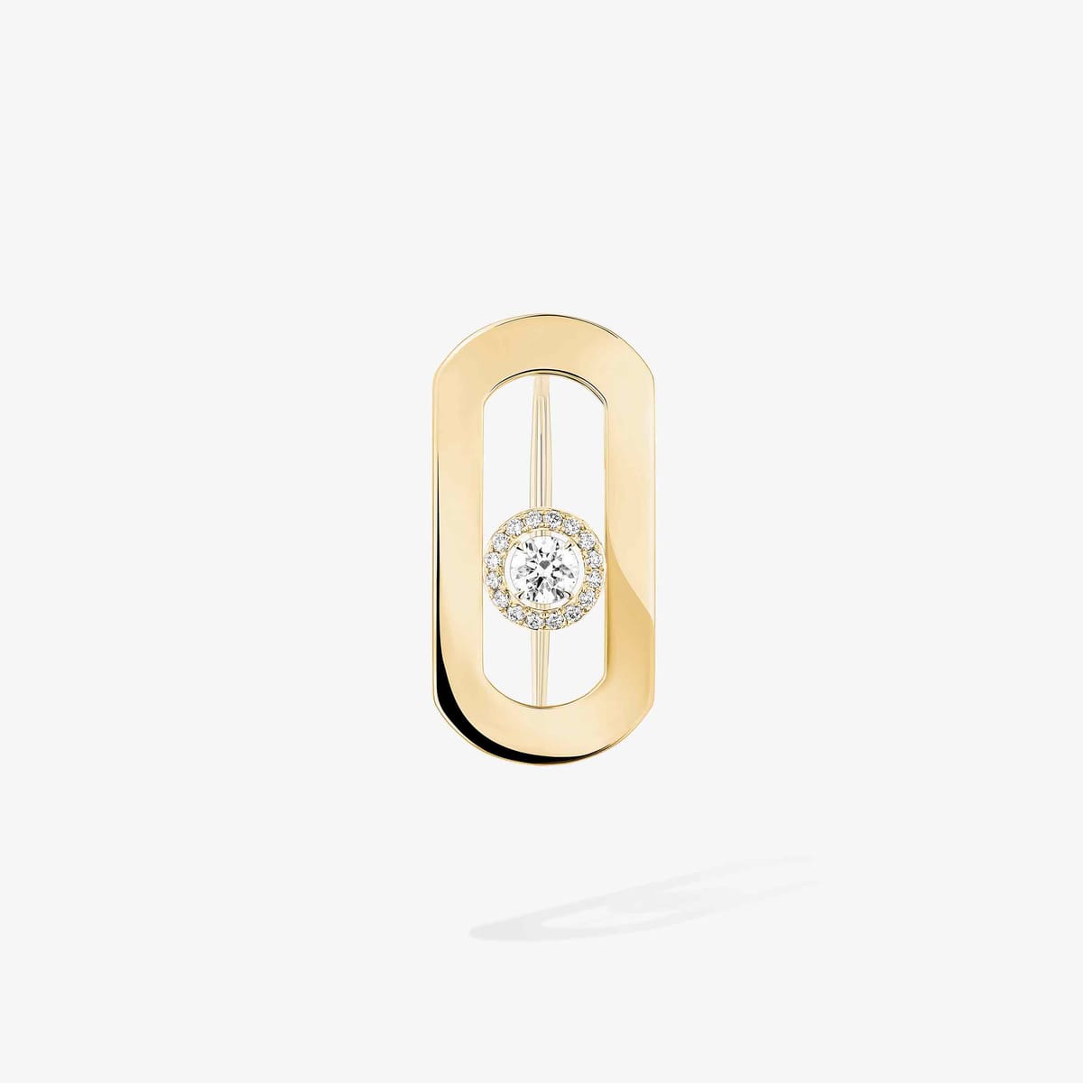So Move胸针 黄金 钻石  混合的 Broche 14959-YG