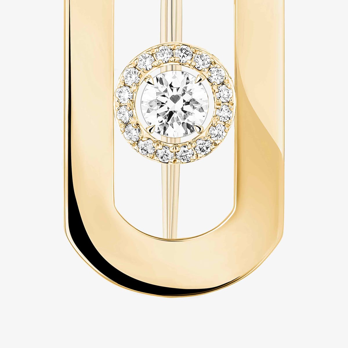 So Move胸针 黄金 钻石  混合的 Broche 14959-YG