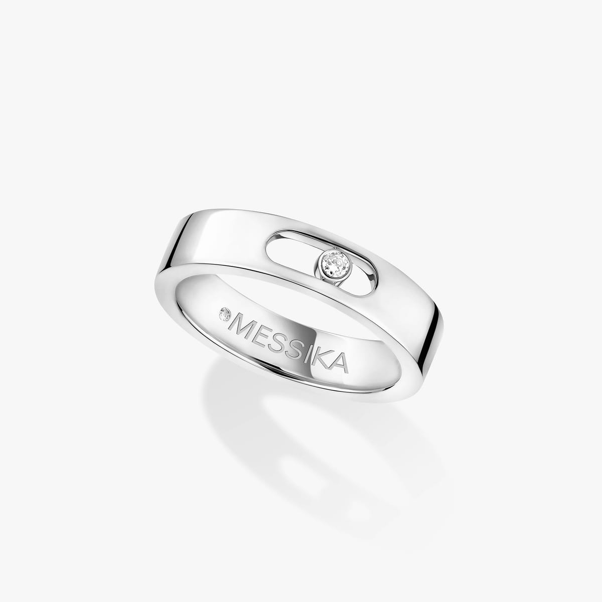 Move Joaillerie 结婚戒指 White Gold Diamond For Her Ring 13553-WG