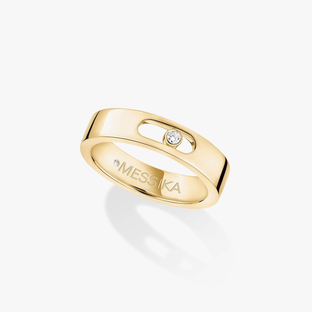 Move Joaillerie 结婚戒指 Yellow Gold Diamond For Her Ring 13553-YG