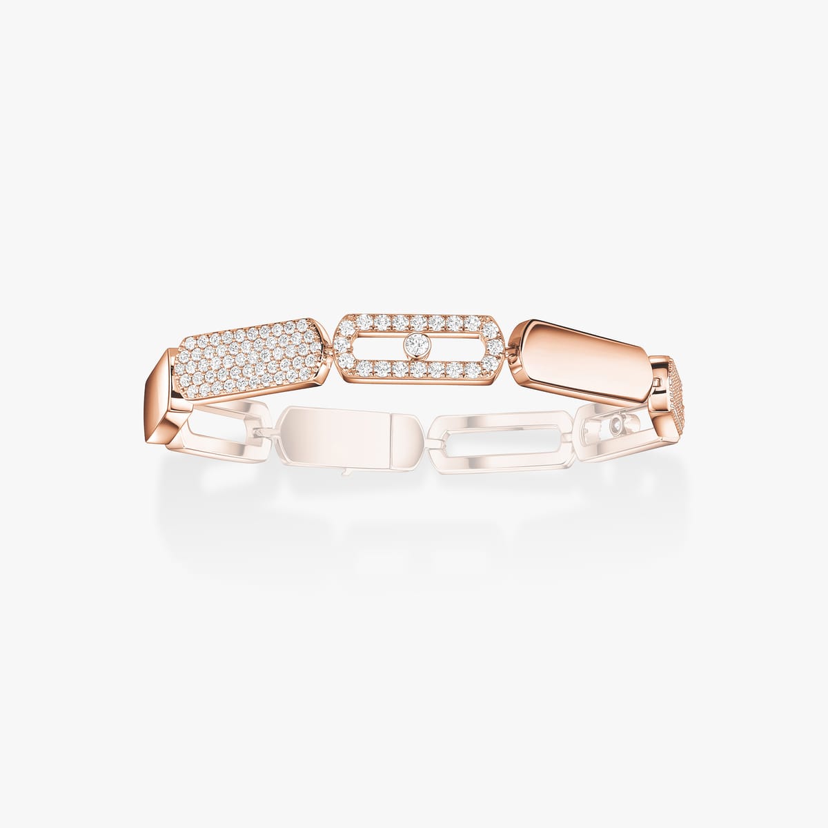 Imperial Move 大号款 Pink Gold Diamond For Her Bracelet 13790-PG