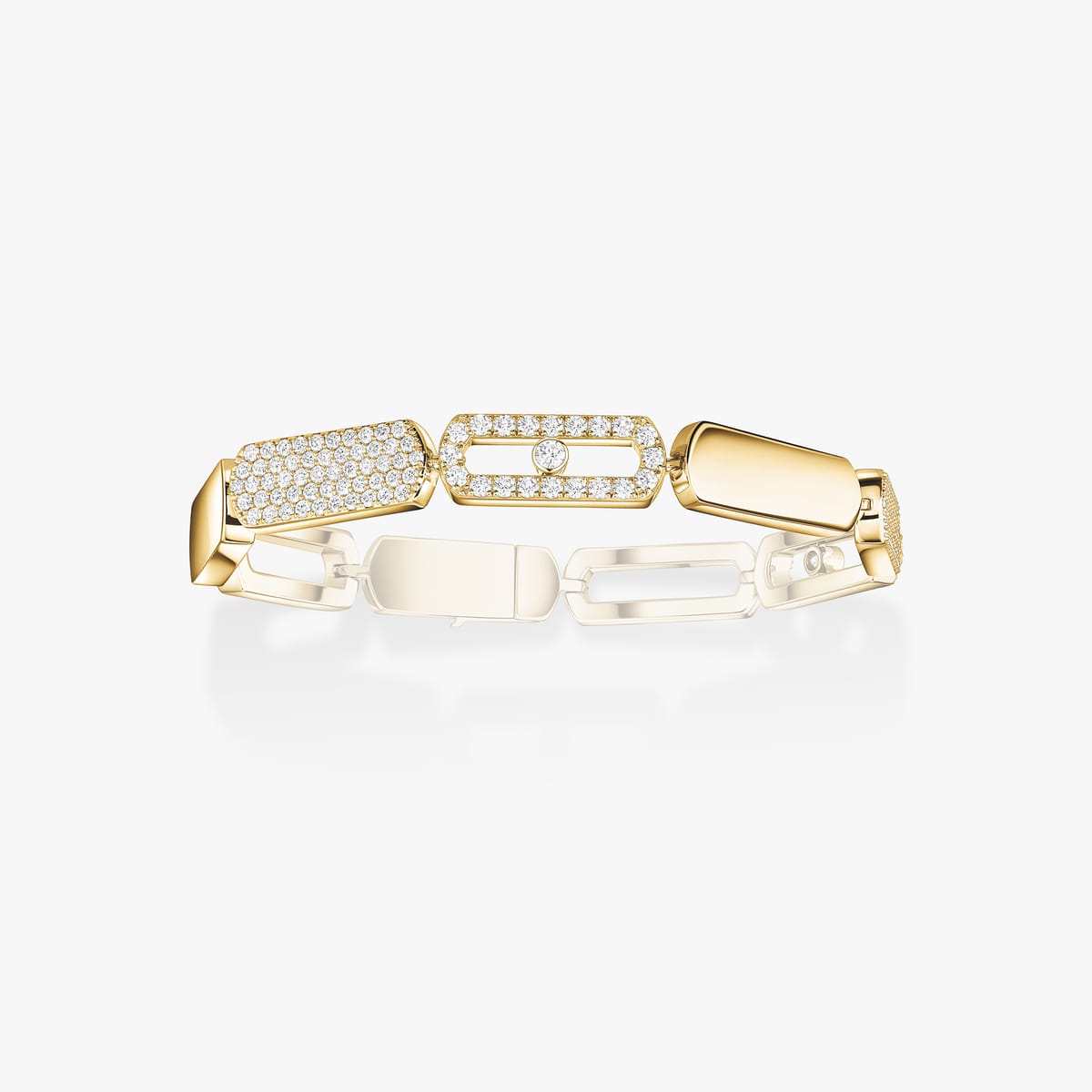 Imperial Move 大号款 Yellow Gold Diamond For Her Bracelet 13790-YG