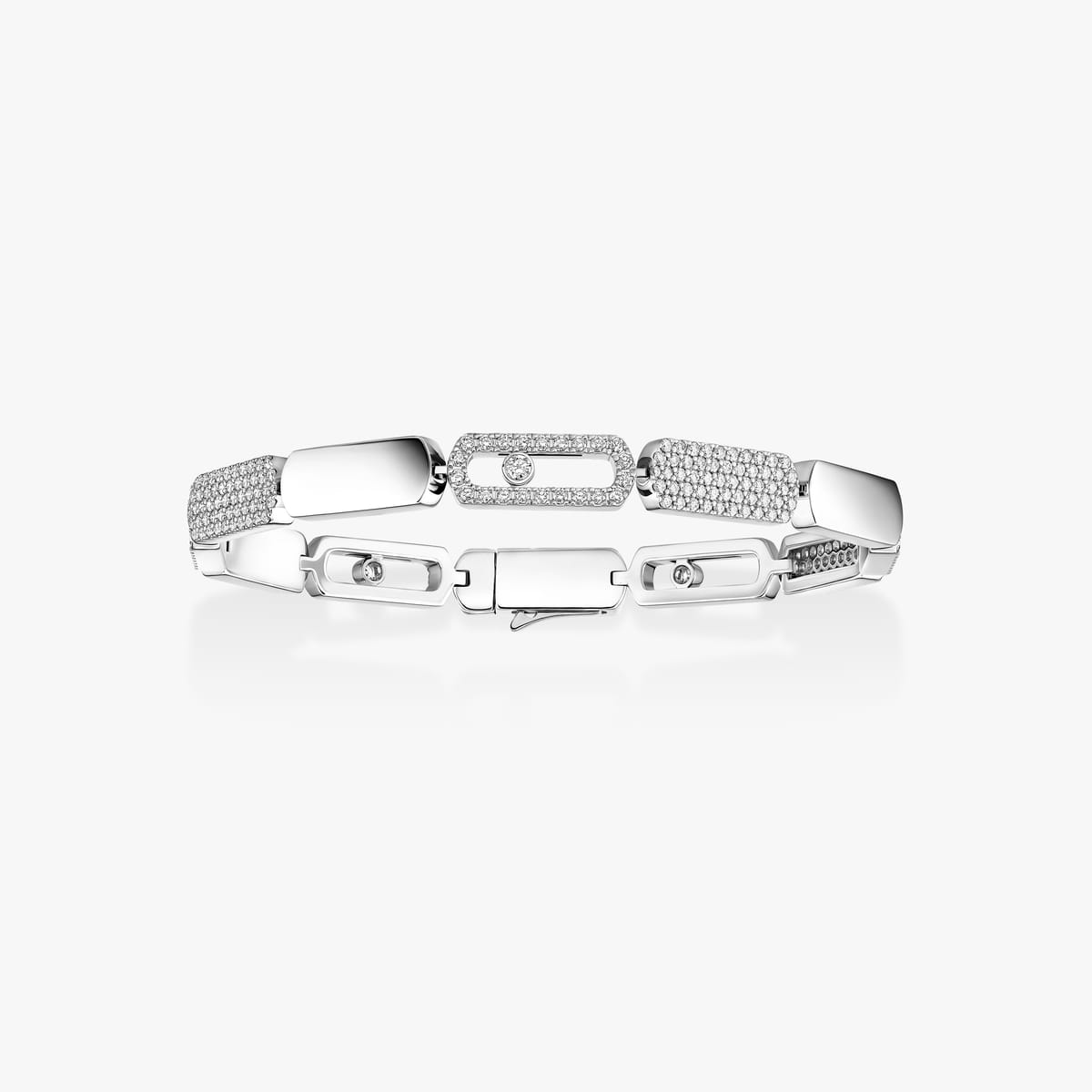 Imperial Move 小号款 White Gold Diamond For Her Bracelet 13911-WG