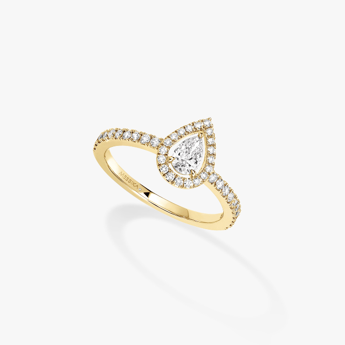Bague Femme Or Jaune Diamond Joy Diamant Poire 0,25ct 05220-YG