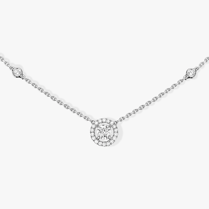 Collar Mujer Oro blanco Diamond Joy Diamant Rond 0,20ct 04281-WG