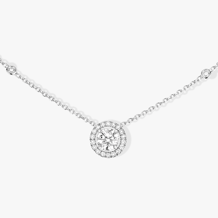 Collar Mujer Oro blanco Diamond Joy Diamant Rond 0,45ct 04444-WG