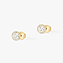 Joy圆形钻石 0.10克拉 x2 黄金 钻石  她的珍礼 耳环 06991-YG