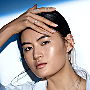Joy Cœur耳钉，镶嵌0.15克拉心形钻石 白金 钻石  她的珍礼 耳环 11562-WG