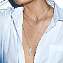 Joy超小号款 白金 钻石  她的珍礼 项链 05370-WG