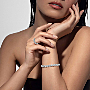 Joy Cœur系列多圈钻石手链 白金 钻石  她的珍礼 手链 12748-WG