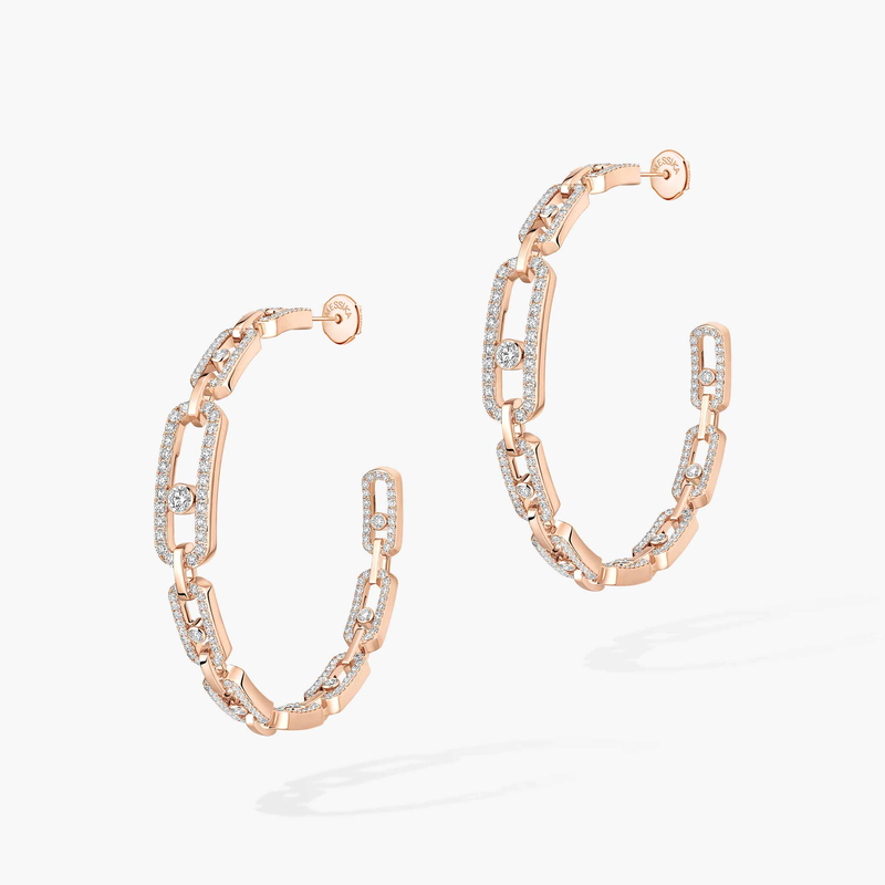 Pendientes de aro Move Link MM