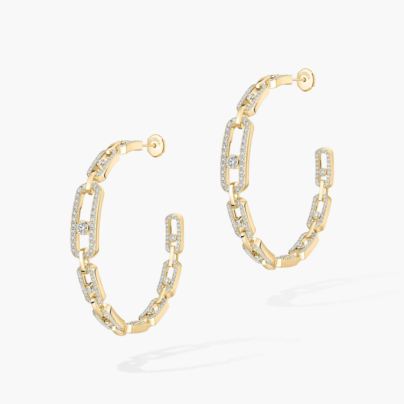 Pendientes de aro Move Link MM