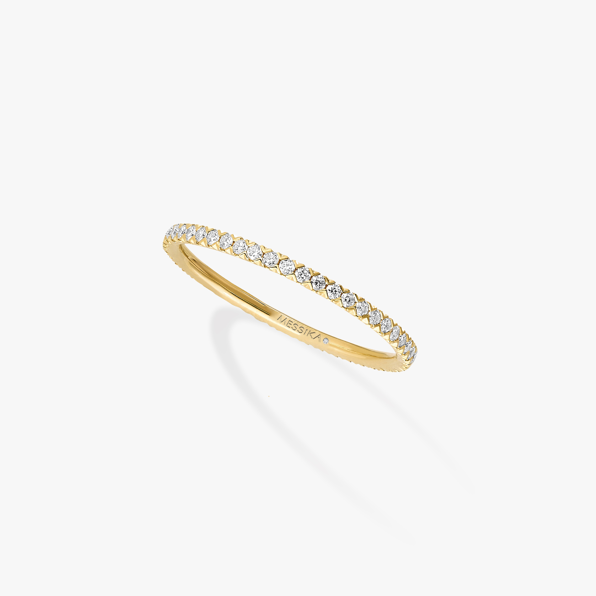 Gatsby结婚戒指 黄金 钻石  她的珍礼 戒指 04036-YG
