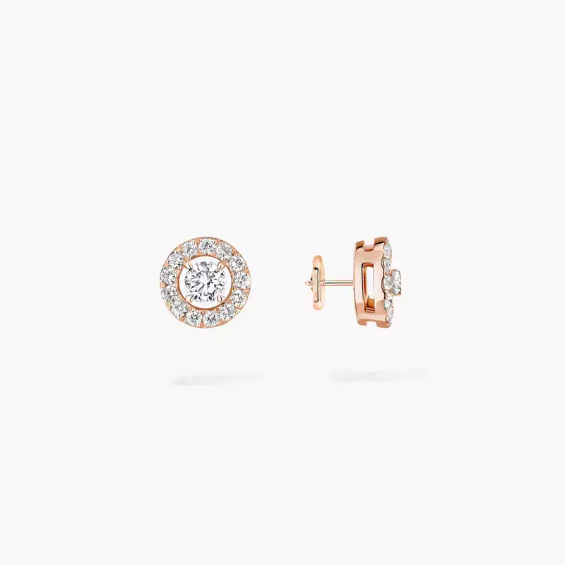 Joy Diamants Ronds PM Für sie Diamant Ohrringe Roségold 06954-PG