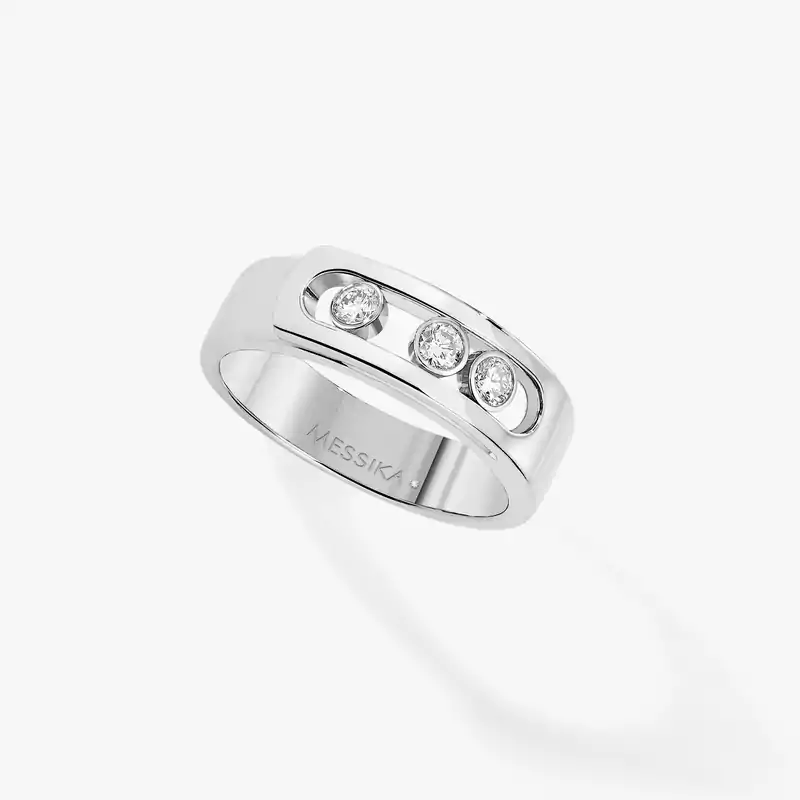 Move Noa White Gold Diamond For Her Ring 06262-WG