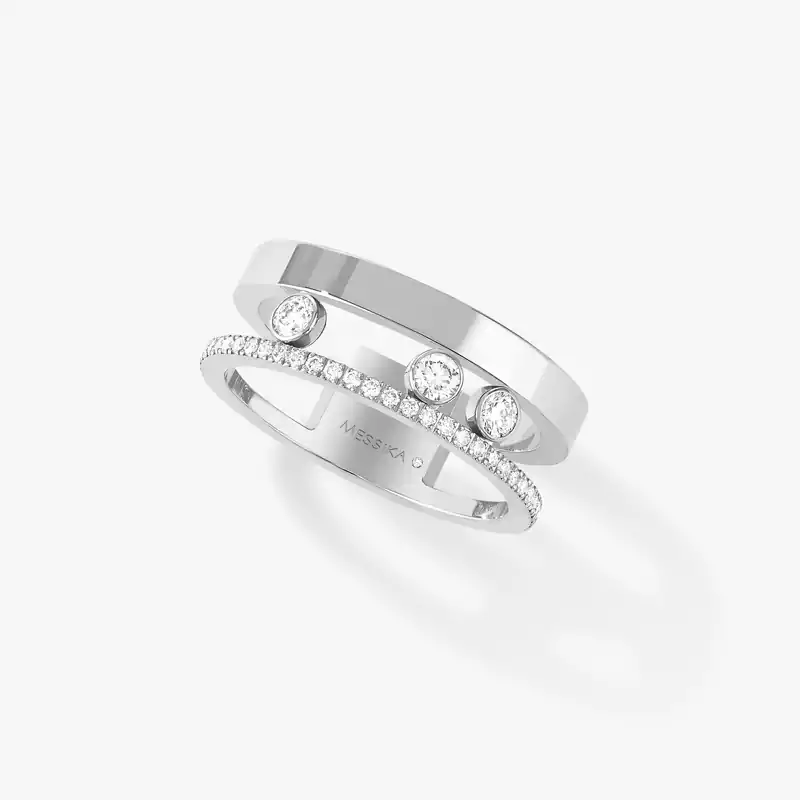 Move Romane  White Gold Diamond For Her Ring 06516-WG