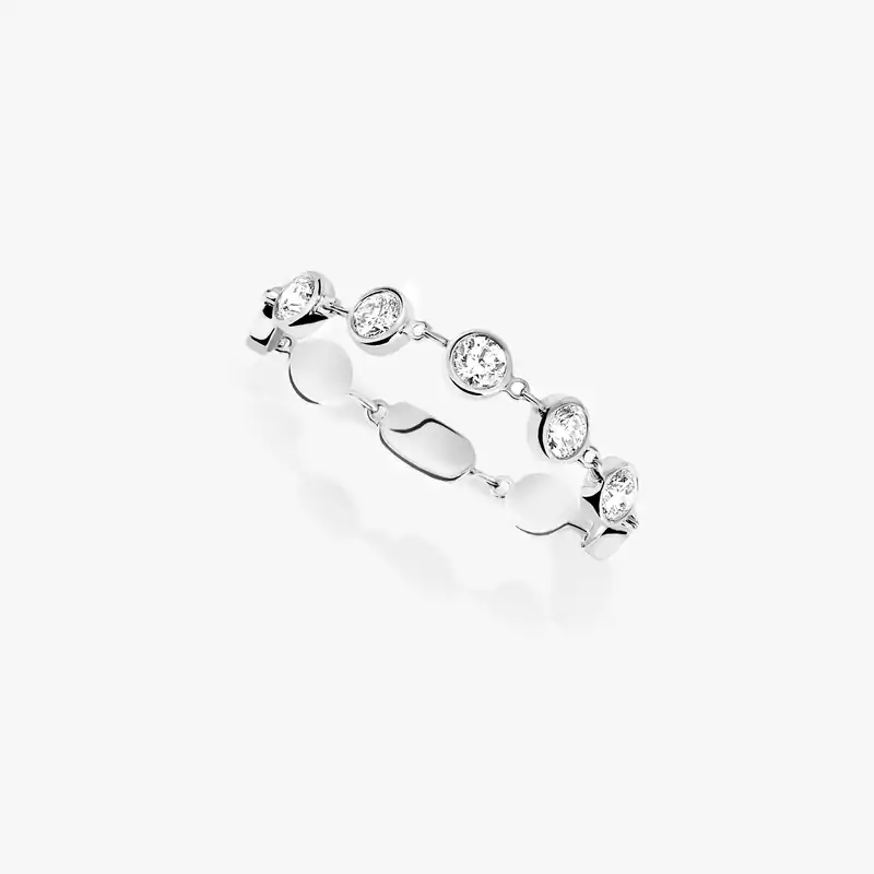 D-Vibes 小号款 White Gold Diamond For Her Ring 12990-WG