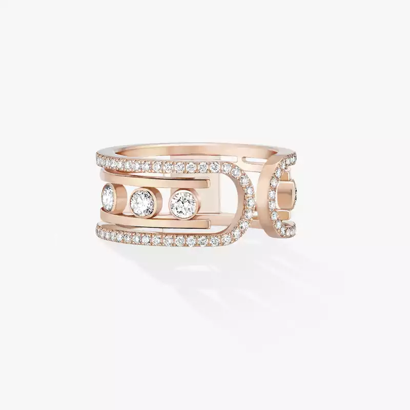 Move 10th Für sie Diamant Ring Roségold 11955-PG