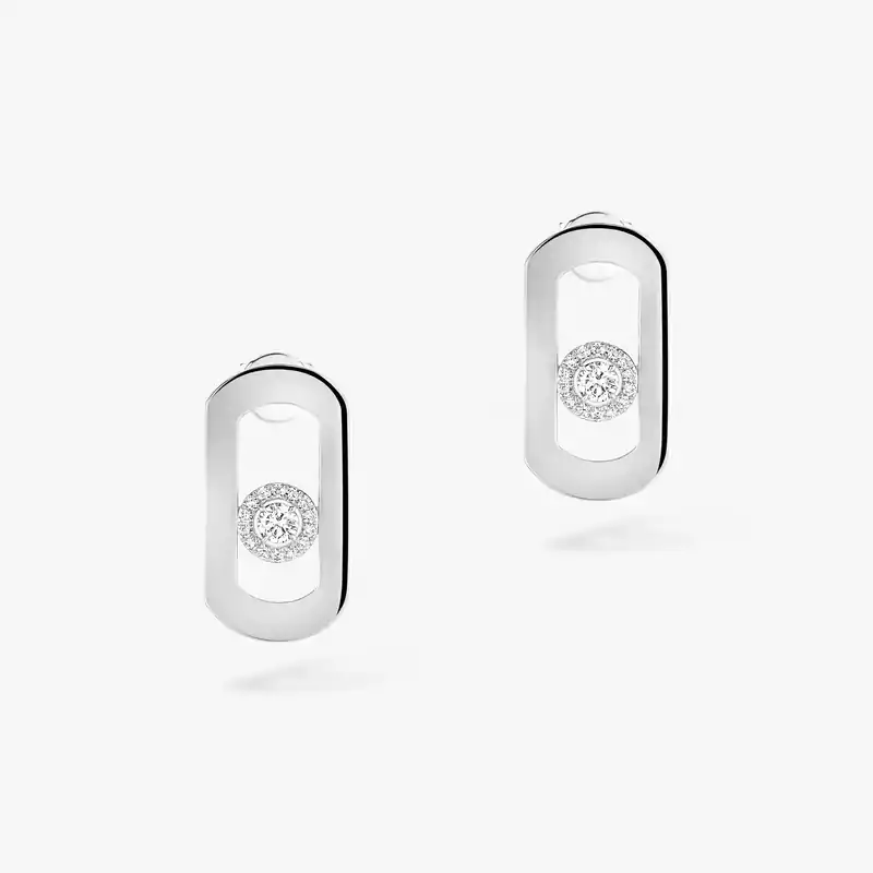 So Move 白金 钻石  她的珍礼 耳环 12930-WG
