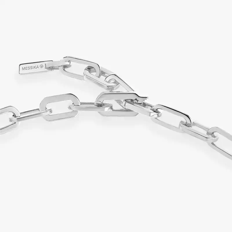 Move Link系列 白金 钻石  她的珍礼 项链 12853-WG
