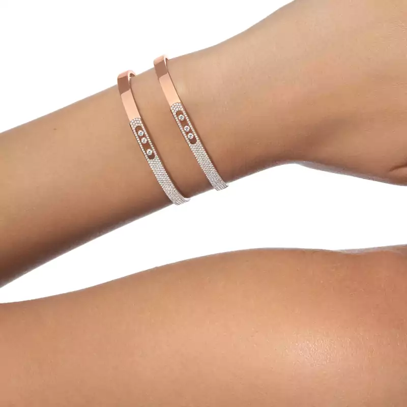 Bangle con pavé Move Noa PM