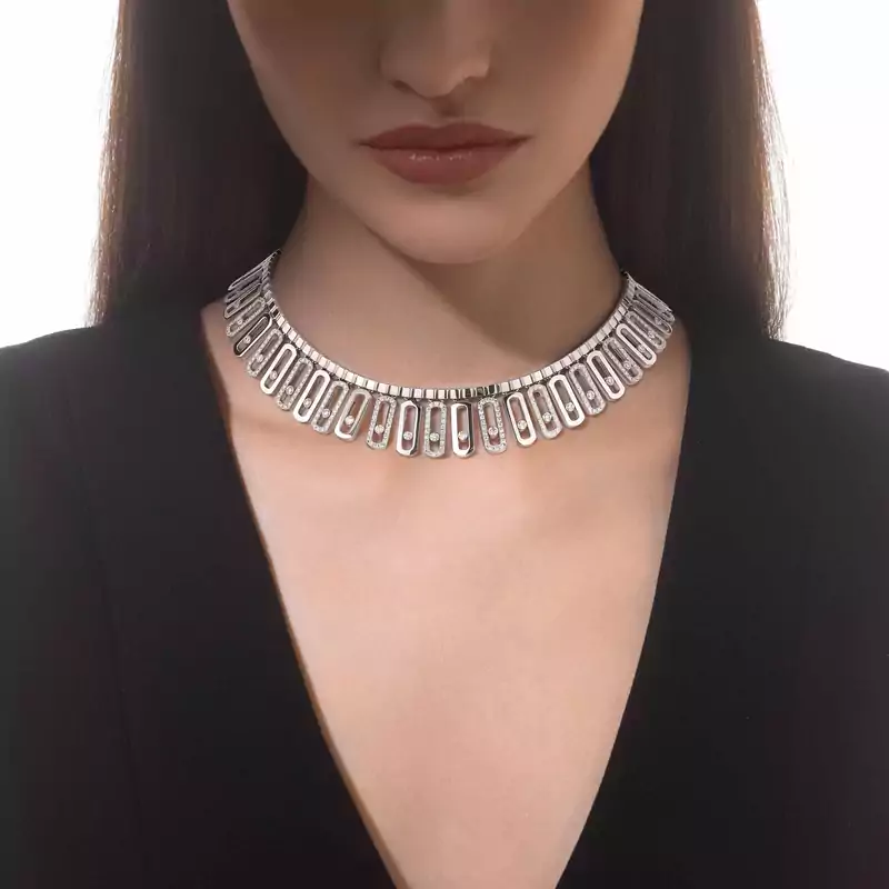 Move Iconica White Gold For Her Diamond Necklace 12558-WG