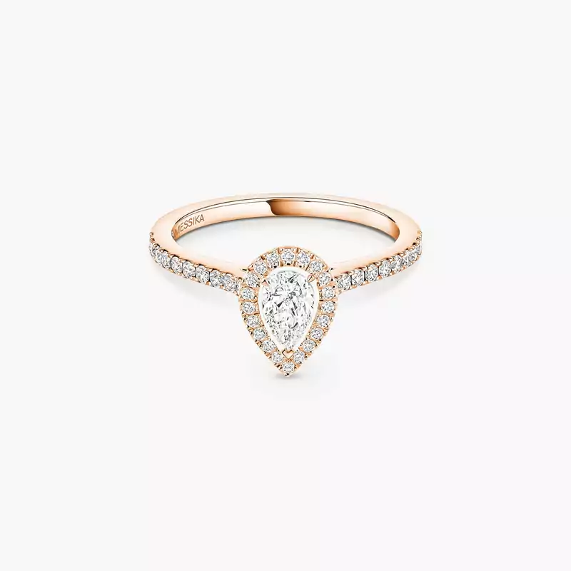 Bague Femme Or Rose Diamant Joy 0,25ct 14503-PG