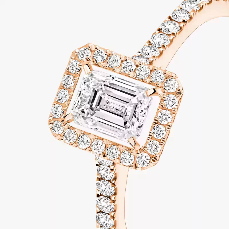 Ring For Her Pink Gold Diamond Joy 0.40ct 14509-PG