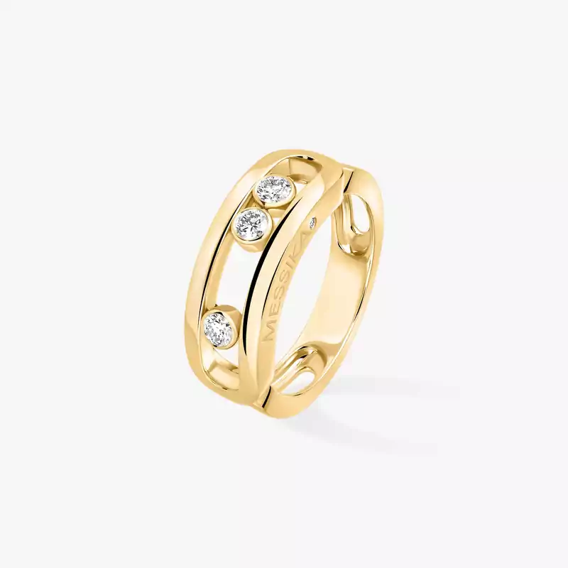 Move Classique Yellow Gold For Her Diamond Ring 03998-YG