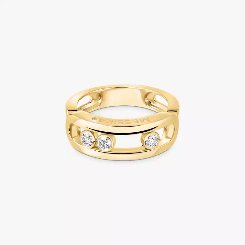 Move Classique Yellow Gold For Her Diamond Ring 03998-YG