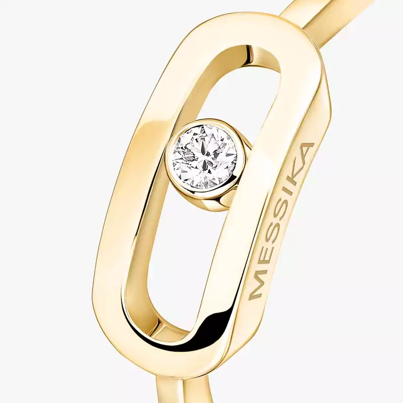 Move Uno金质大号款 Yellow Gold Diamond For Her Ring 12390-YG