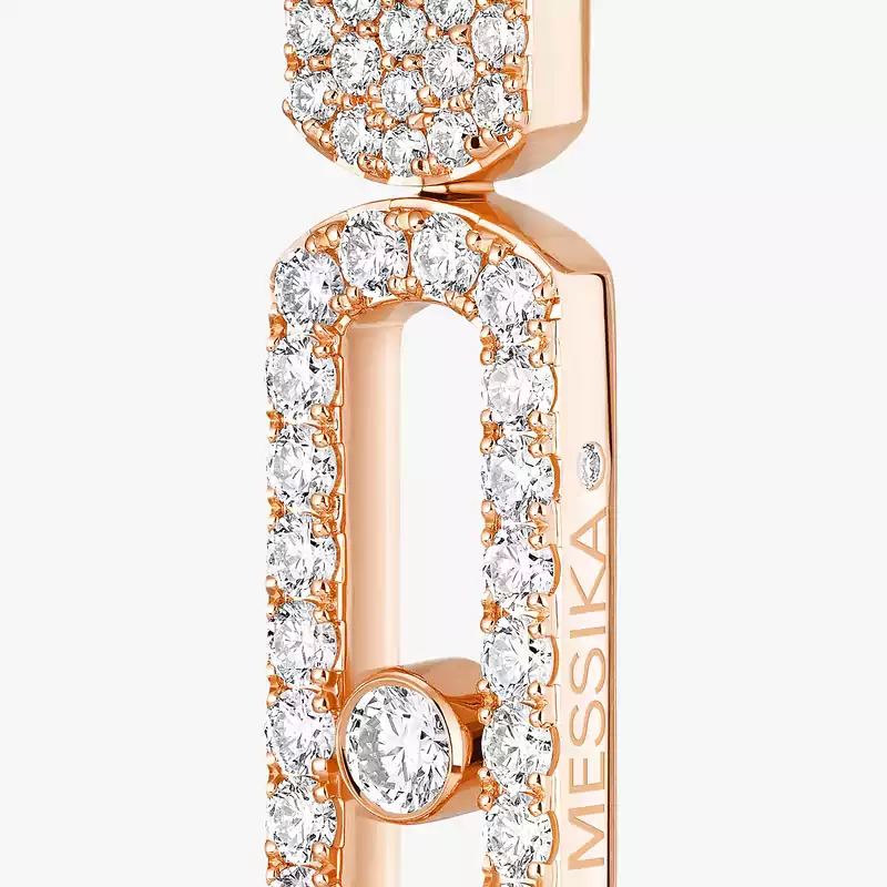 Imperial Move GM Für sie Diamant Ohrringe Roségold 13754-PG