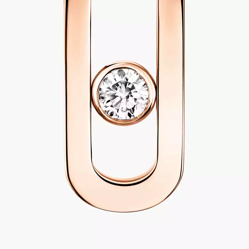 Move Uno Für sie Diamant Ohrringe Roségold 12182-PG