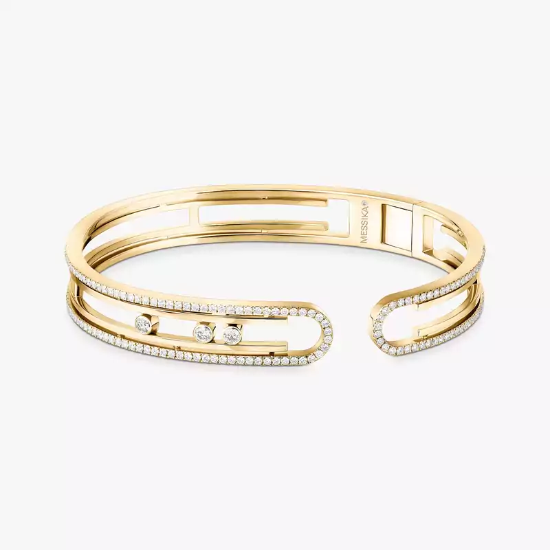 Move 10th Armreif Für sie Diamant Armband Gelbgold 11426-YG