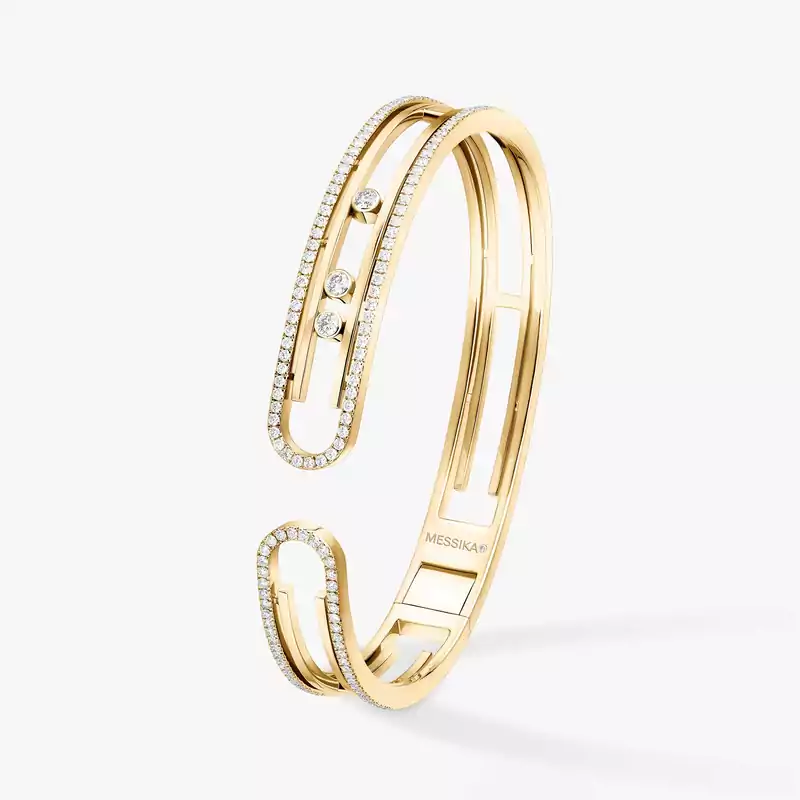 Move 10th Armreif Für sie Diamant Armband Gelbgold 11426-YG