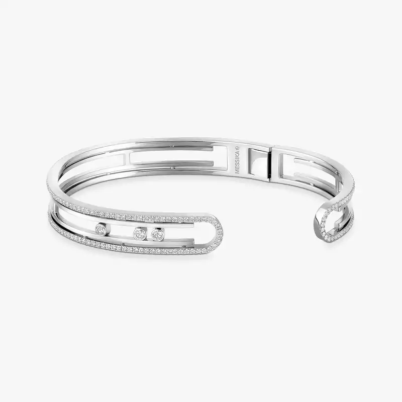 Move 10th Armreif Für sie Diamant Armband Weißgold 11426-WG