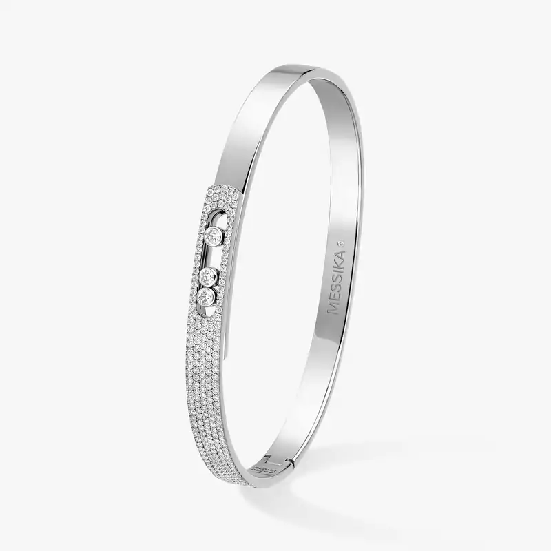 Move Noa Semi-Pavé Bangle SM