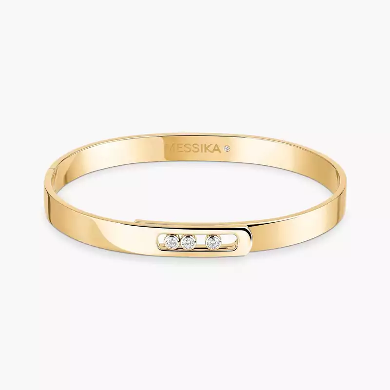 Move Noa Armreif MM Übergrößen Für sie Diamant Armband Gelbgold 13912-YG