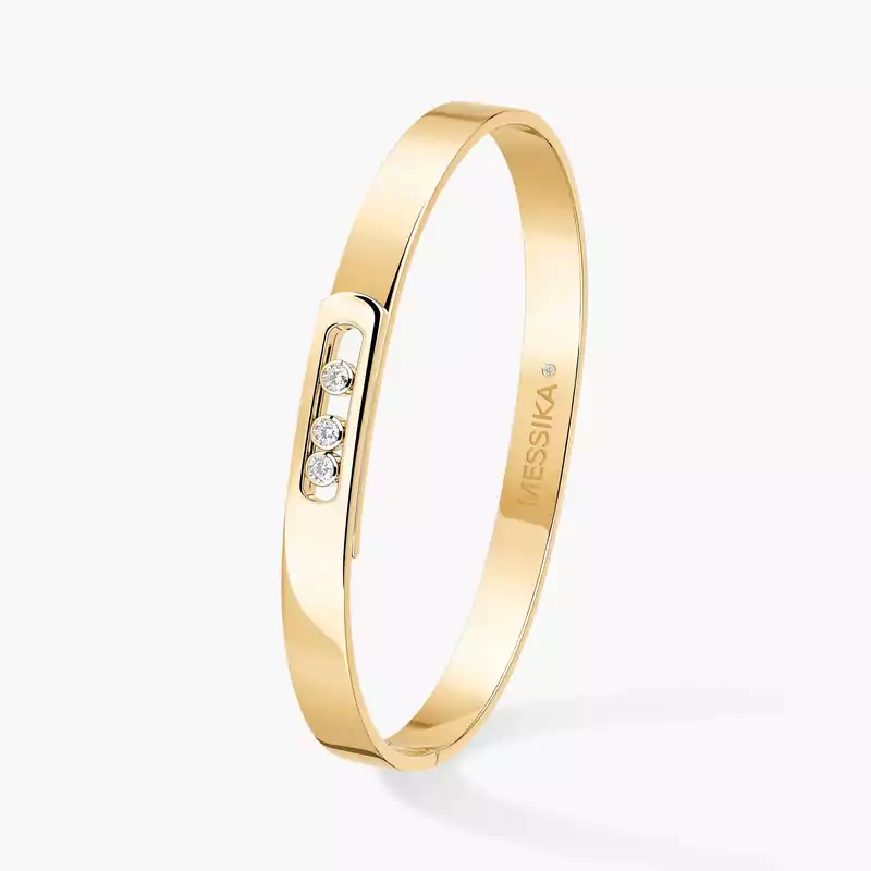 Move Noa Armreif MM Übergrößen Für sie Diamant Armband Gelbgold 13912-YG
